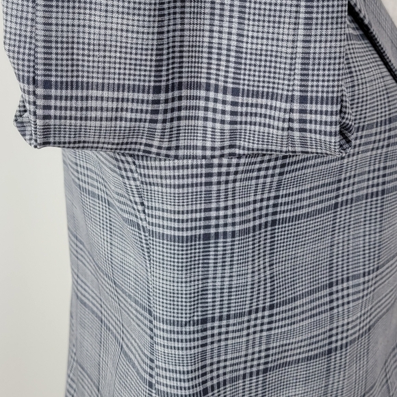 J. Crew Gray Plaid Sommerset Italian Wool Single Breasted Preppy Blazer Sz 6 - Picture 12 of 16